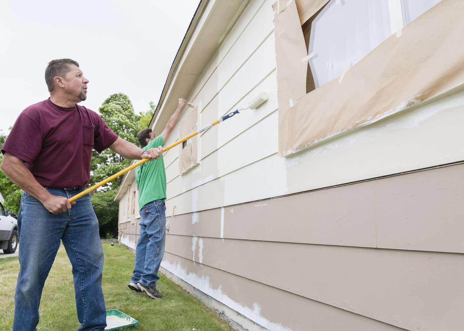 Cuánto cuesta pintar el exterior de una casa?